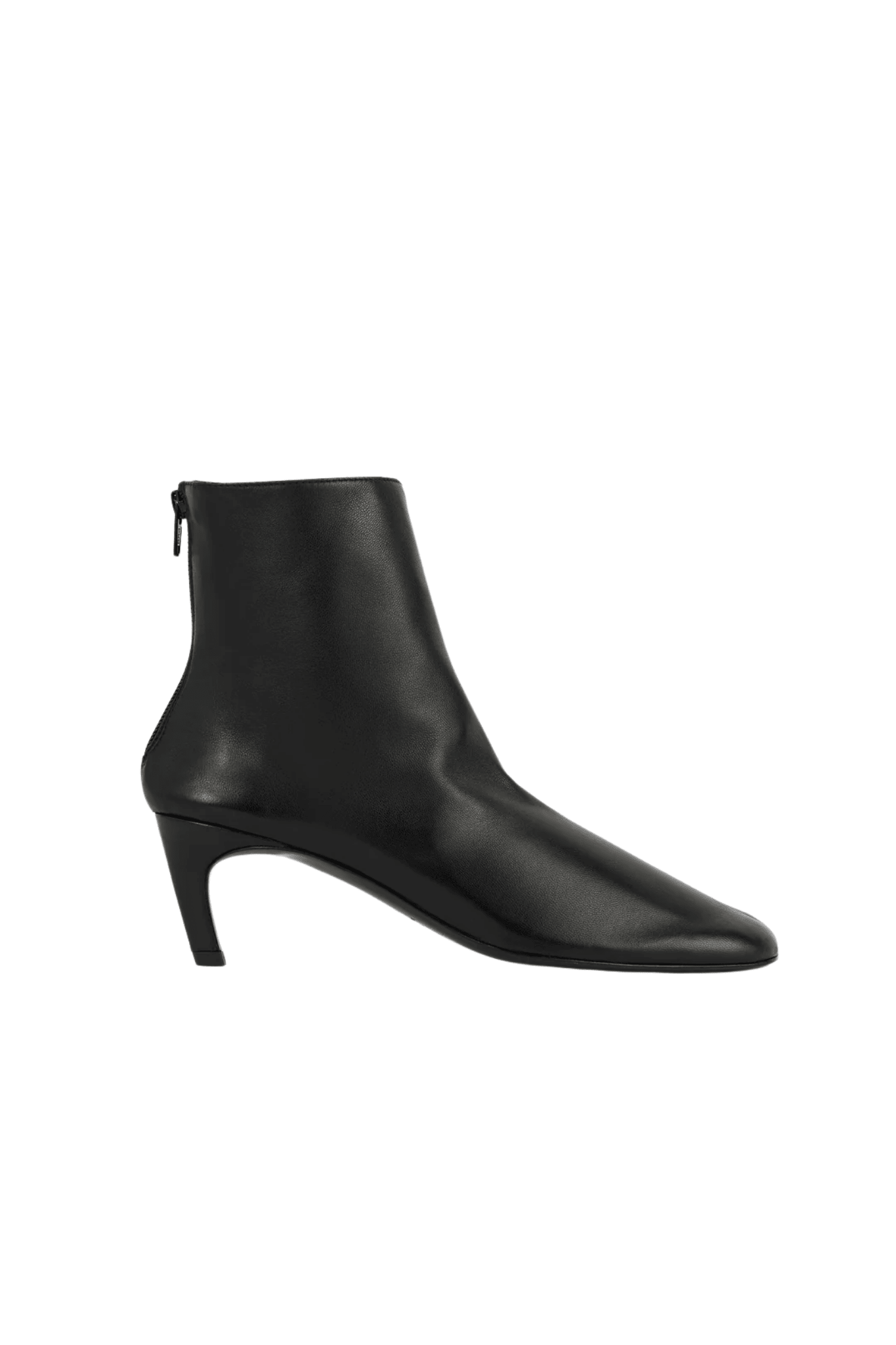 Toteme Soft Nappa Ankle Boots - Vermillion