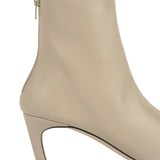 Toteme Soft Nappa Ankle Boots - Vermillion