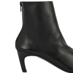 Toteme Soft Nappa Ankle Boots - Vermillion