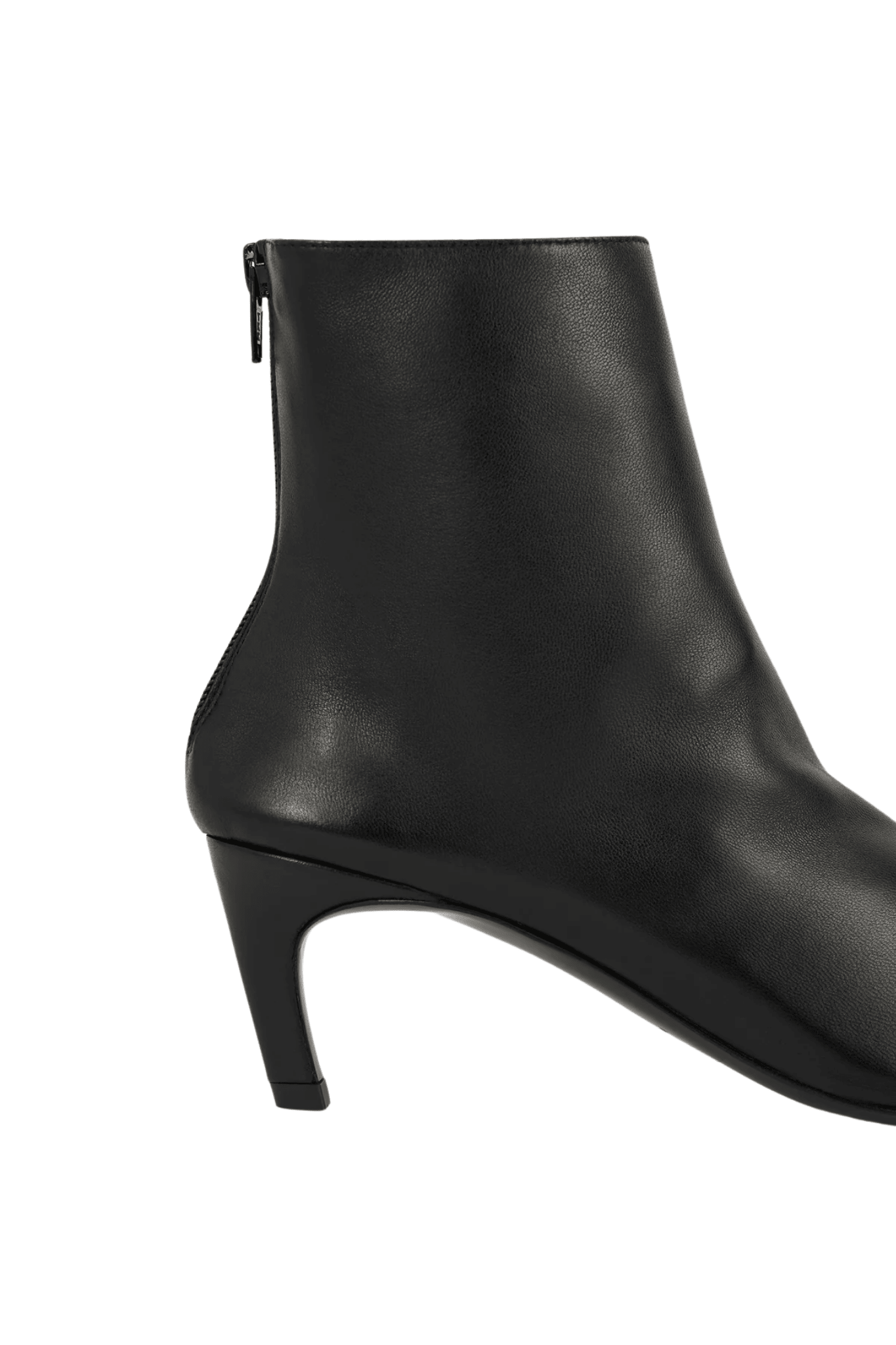 Toteme Soft Nappa Ankle Boots - Vermillion