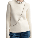 Toteme Structured Crew Knit - Vermillion
