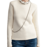 Toteme Structured Crew Knit - Vermillion