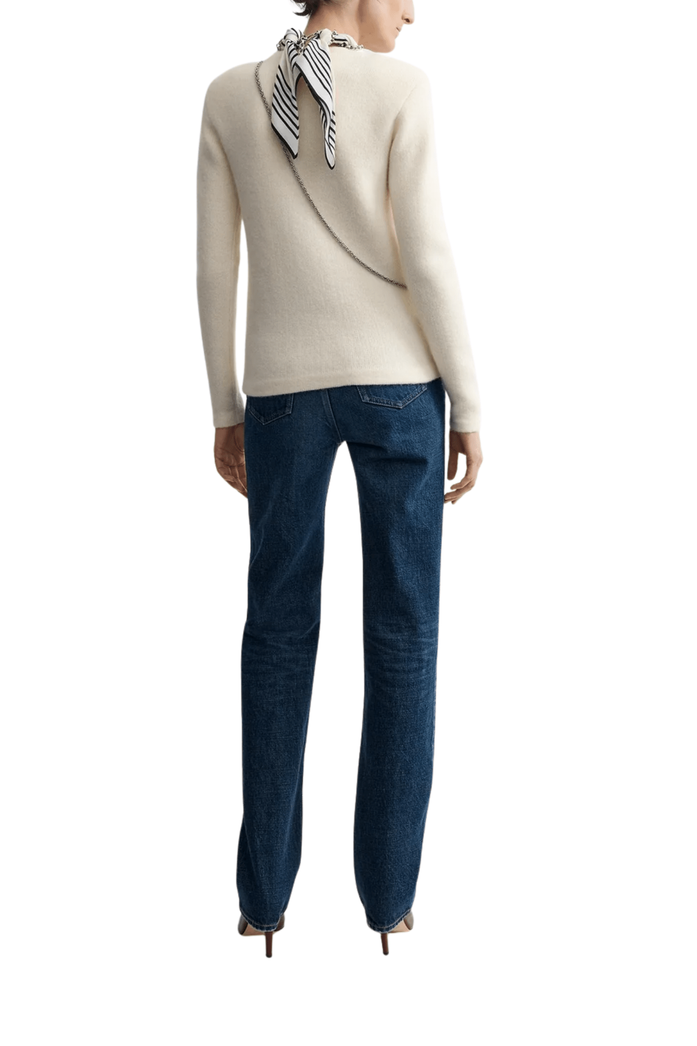 Toteme Structured Crew Knit - Vermillion
