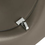 Toteme T - Lock Grained Leather Top - Handle - Vermillion