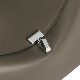 Toteme T - Lock Grained Leather Top - Handle - Vermillion