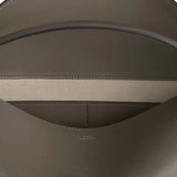 Toteme T - Lock Grained Leather Top - Handle - Vermillion