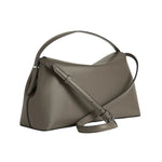 Toteme T - Lock Grained Leather Top - Handle - Vermillion