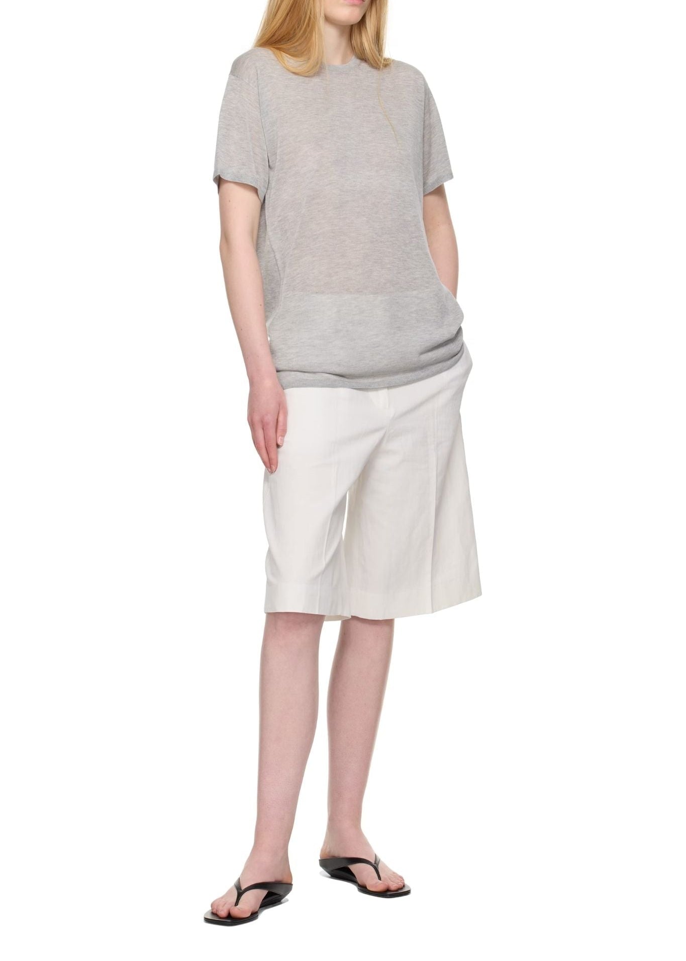 Toteme Tee Knit - Vermillion