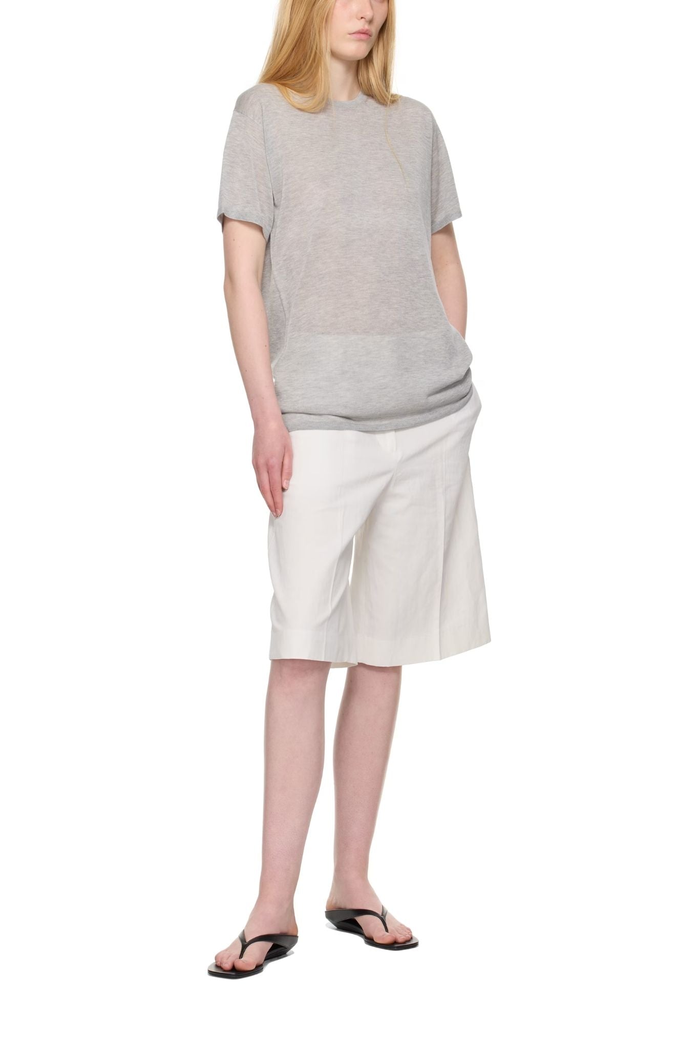 Toteme Tee Knit - Vermillion