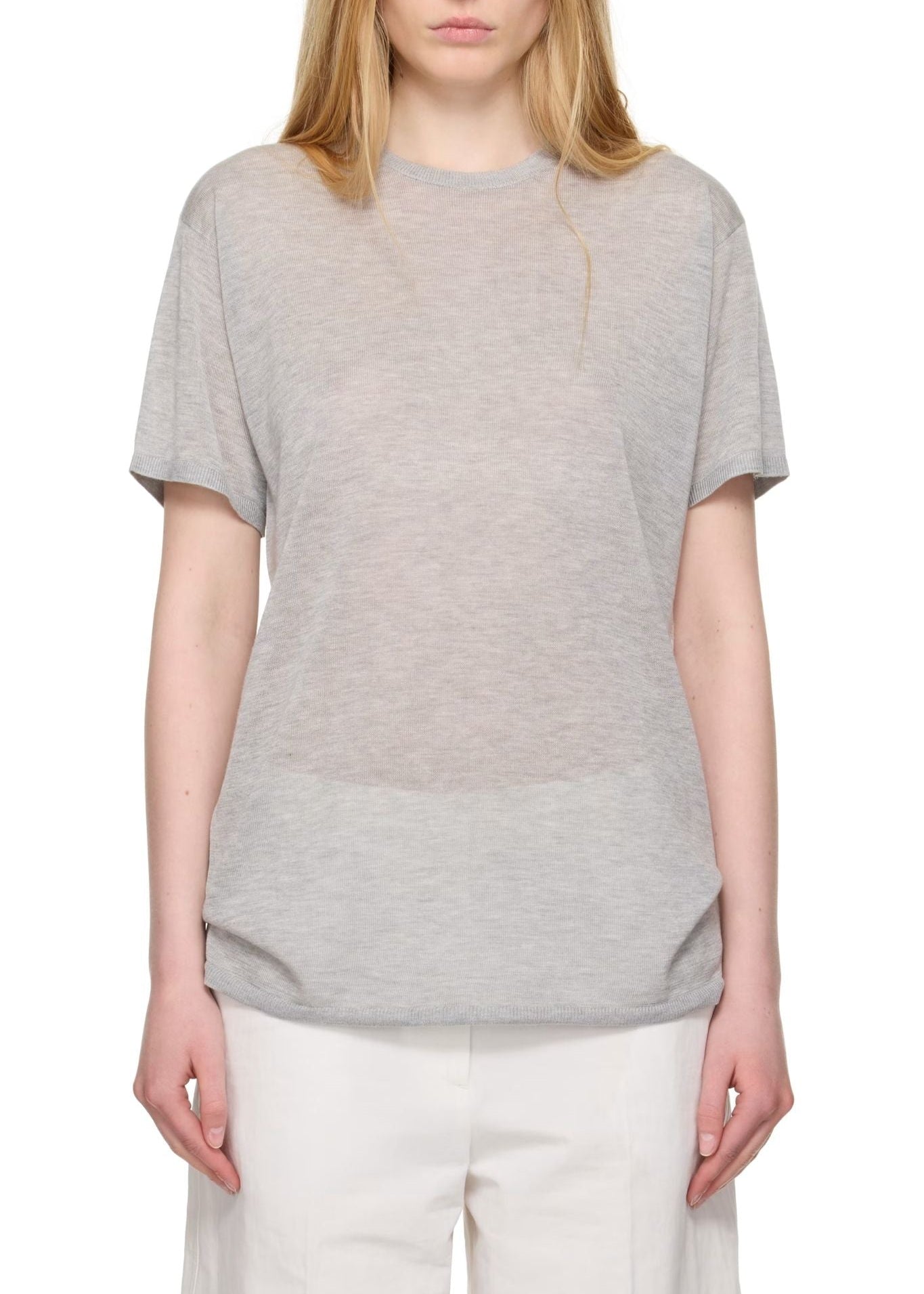 Toteme Tee Knit - Vermillion