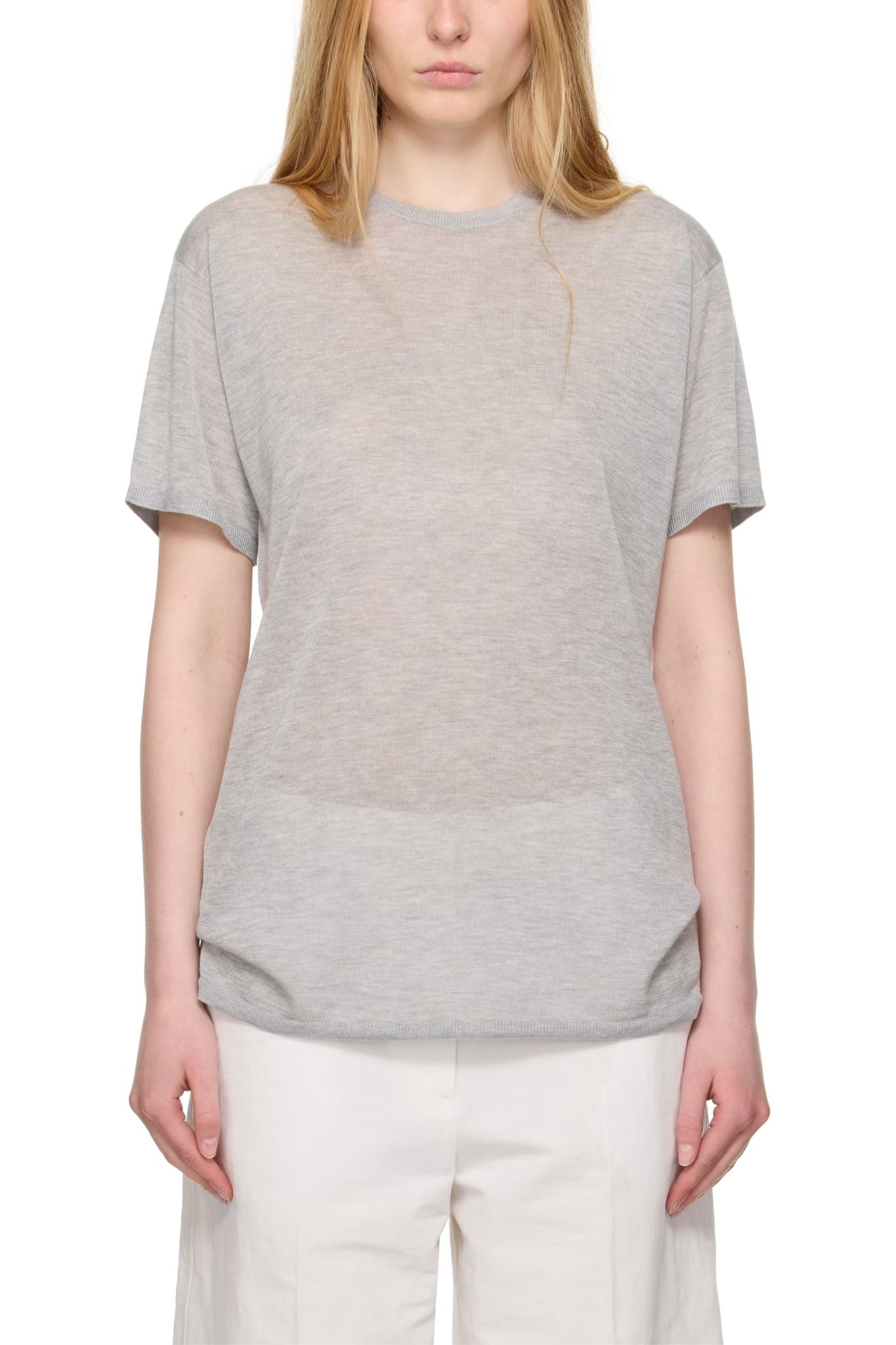 Toteme Tee Knit - Vermillion