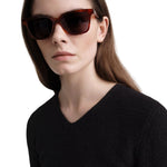 Toteme The Squares Sunglasses - Vermillion