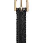 Toteme Thin Leather Trouser Belt - Vermillion