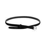 Toteme Thin Suede Belt - Vermillion