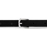 Toteme Thin Suede Belt - Vermillion