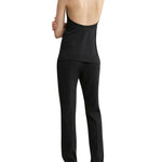 Toteme Twisted Jersey Halter Top - Vermillion