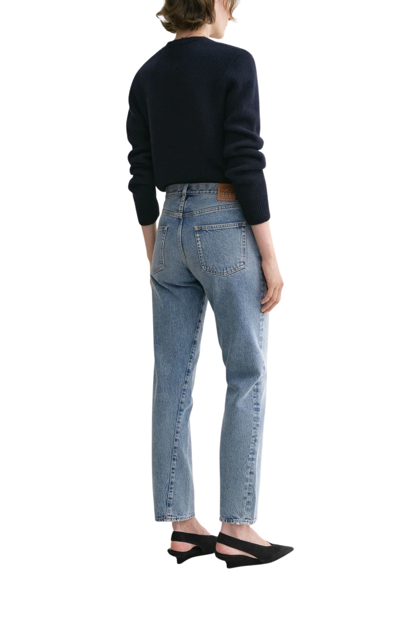 Toteme Twisted Seam Denim - Vermillion