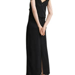 Toteme V - neck Raw Slip Dress - Vermillion