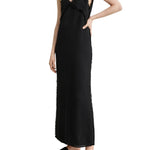Toteme V - neck Raw Slip Dress - Vermillion