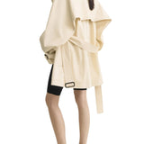 Toteme Washed Cotton Trench - Vermillion