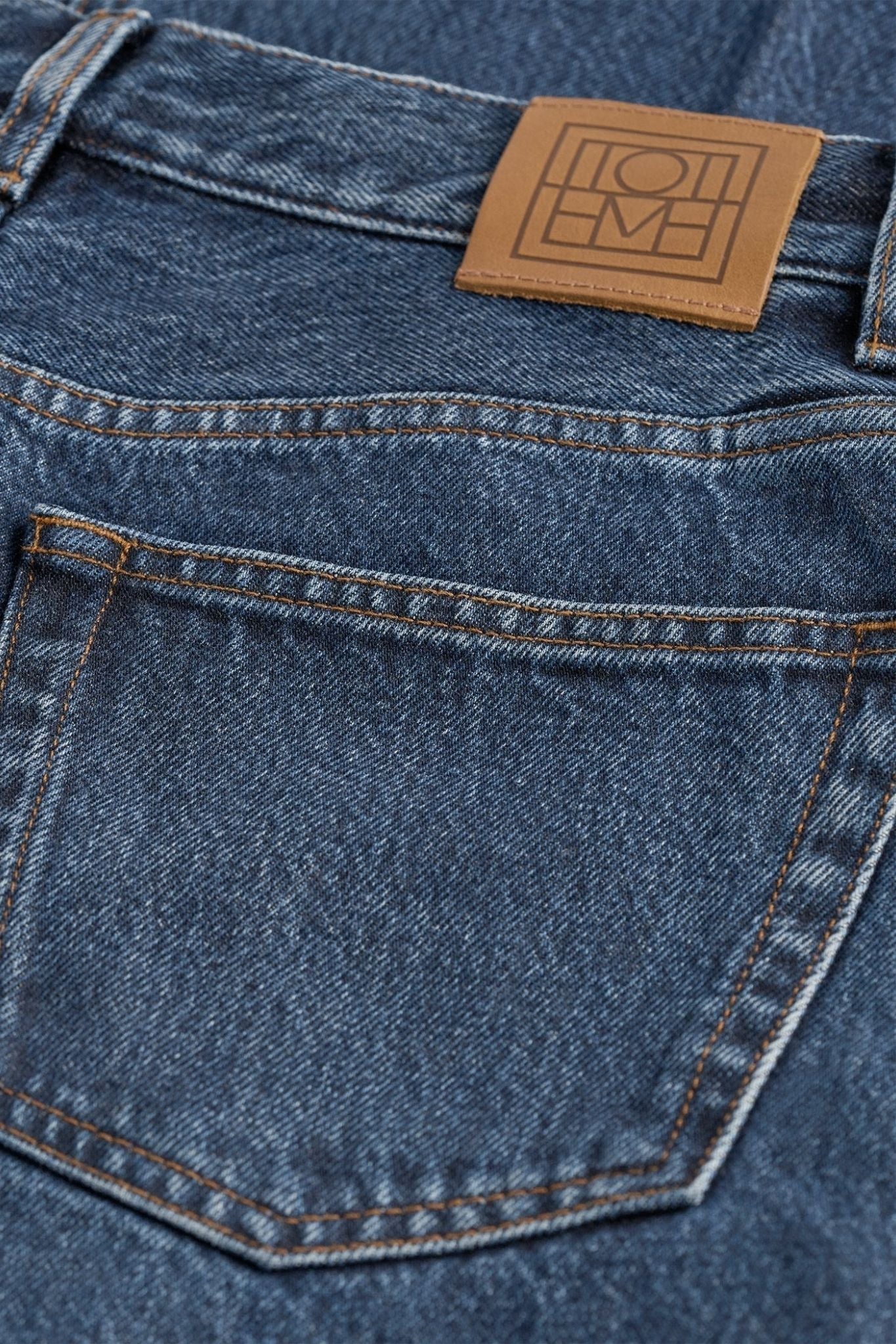 Toteme Wide Leg Denim - Vermillion