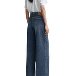 Toteme Wide Leg Denim - Vermillion