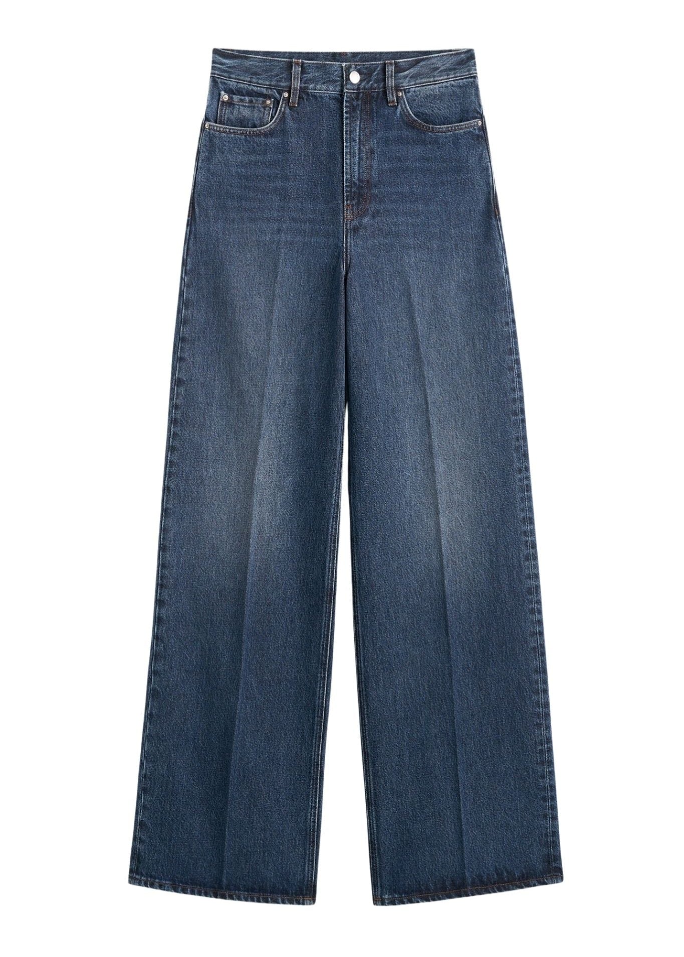 Toteme Wide Leg Denim - Vermillion