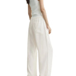 Toteme Woven Stripe Drawstring Trousers - Vermillion