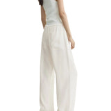 Toteme Woven Stripe Drawstring Trousers - Vermillion