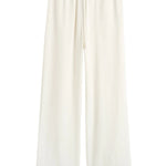 Toteme Woven Stripe Drawstring Trousers - Vermillion