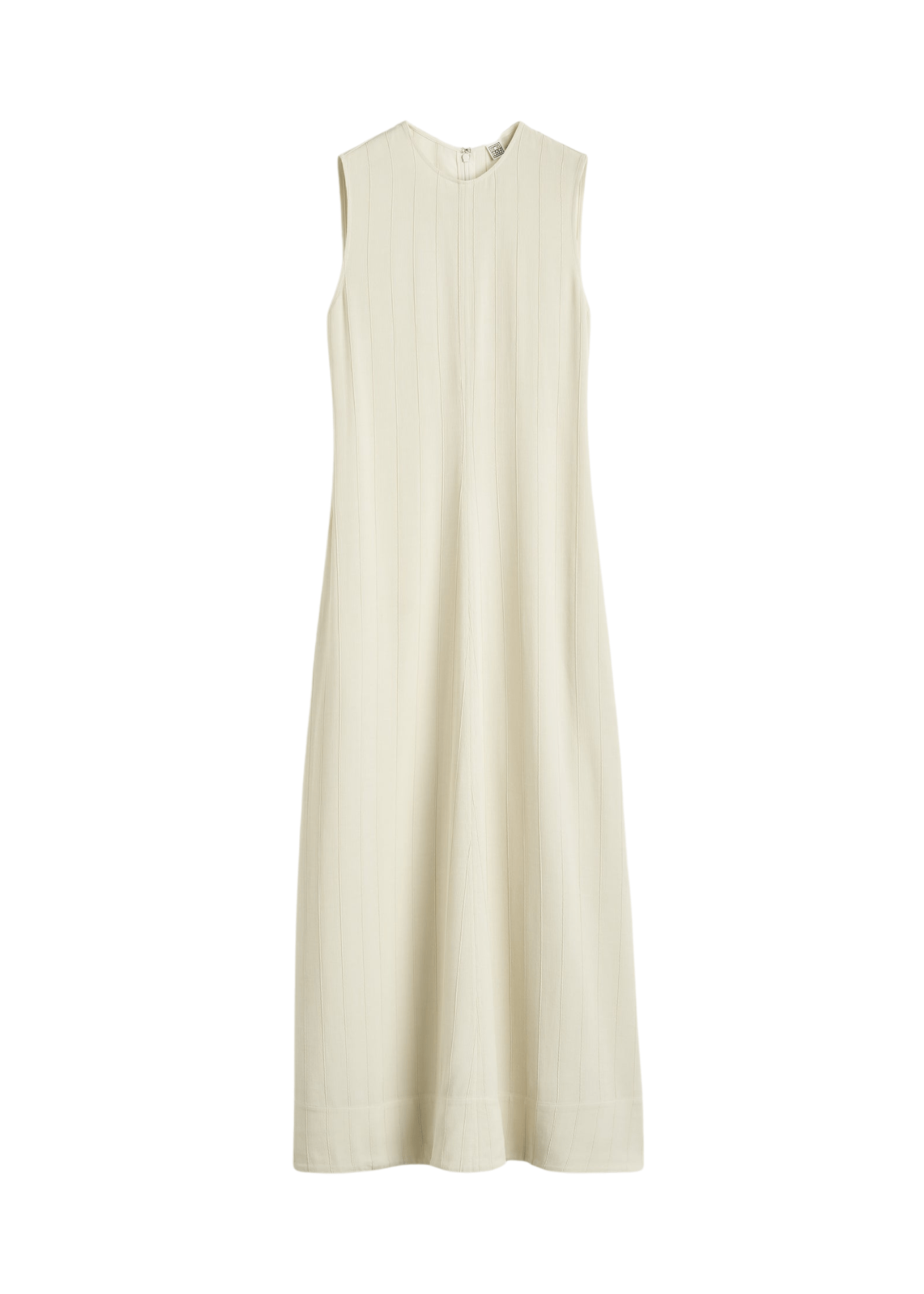 Toteme Woven Stripe Dress - Vermillion