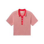 Trovata Amalia Polo - Vermillion