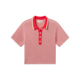 Trovata Amalia Polo - Vermillion