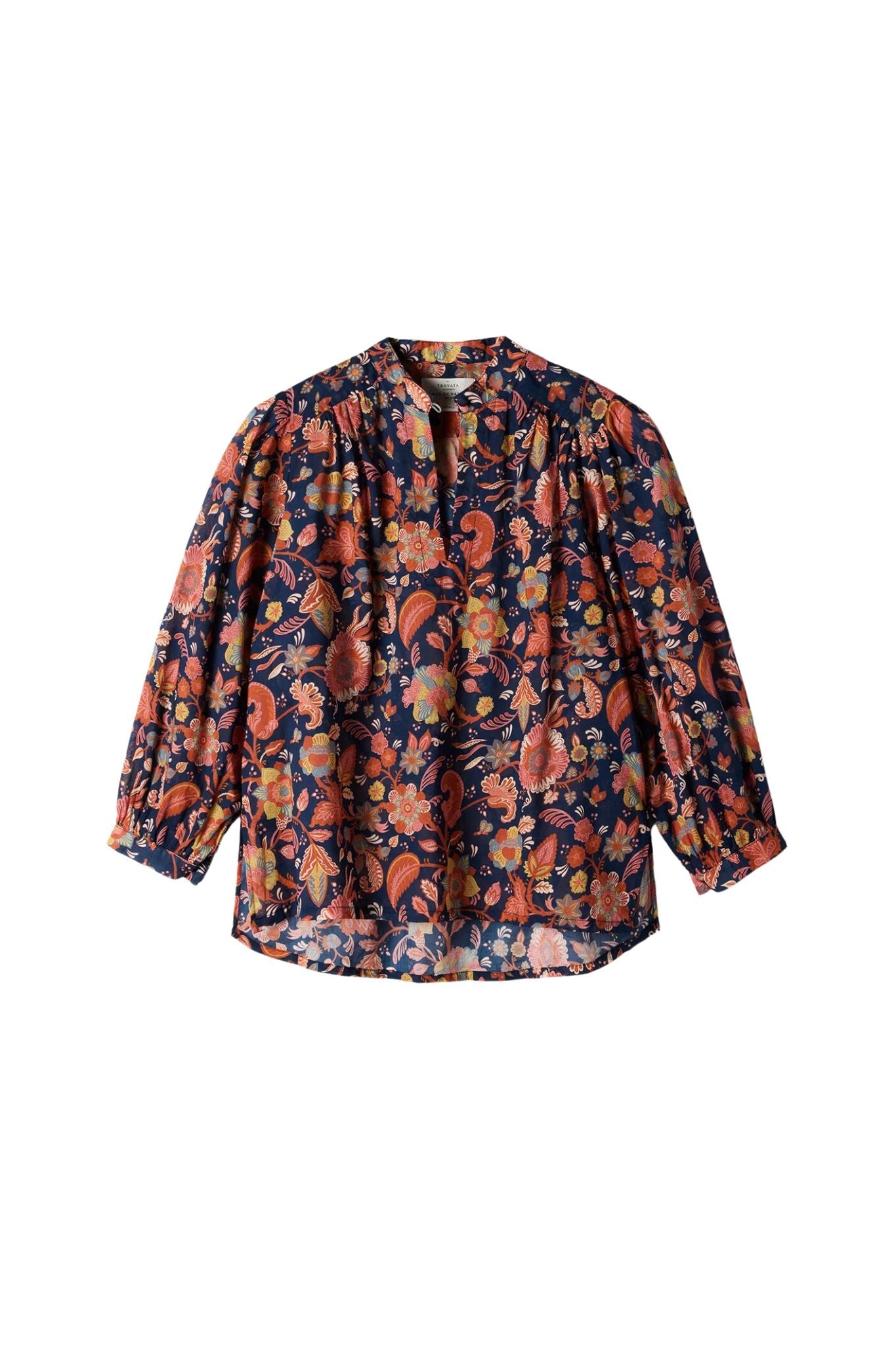 Trovata Bailey Blouse - Vermillion