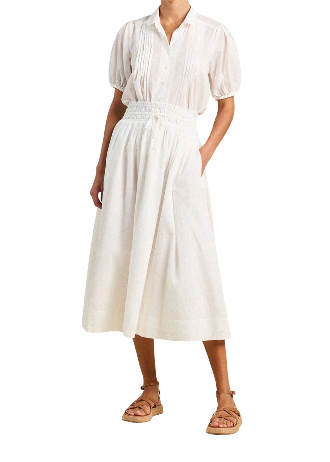 Trovata Bianca Skirt - Vermillion