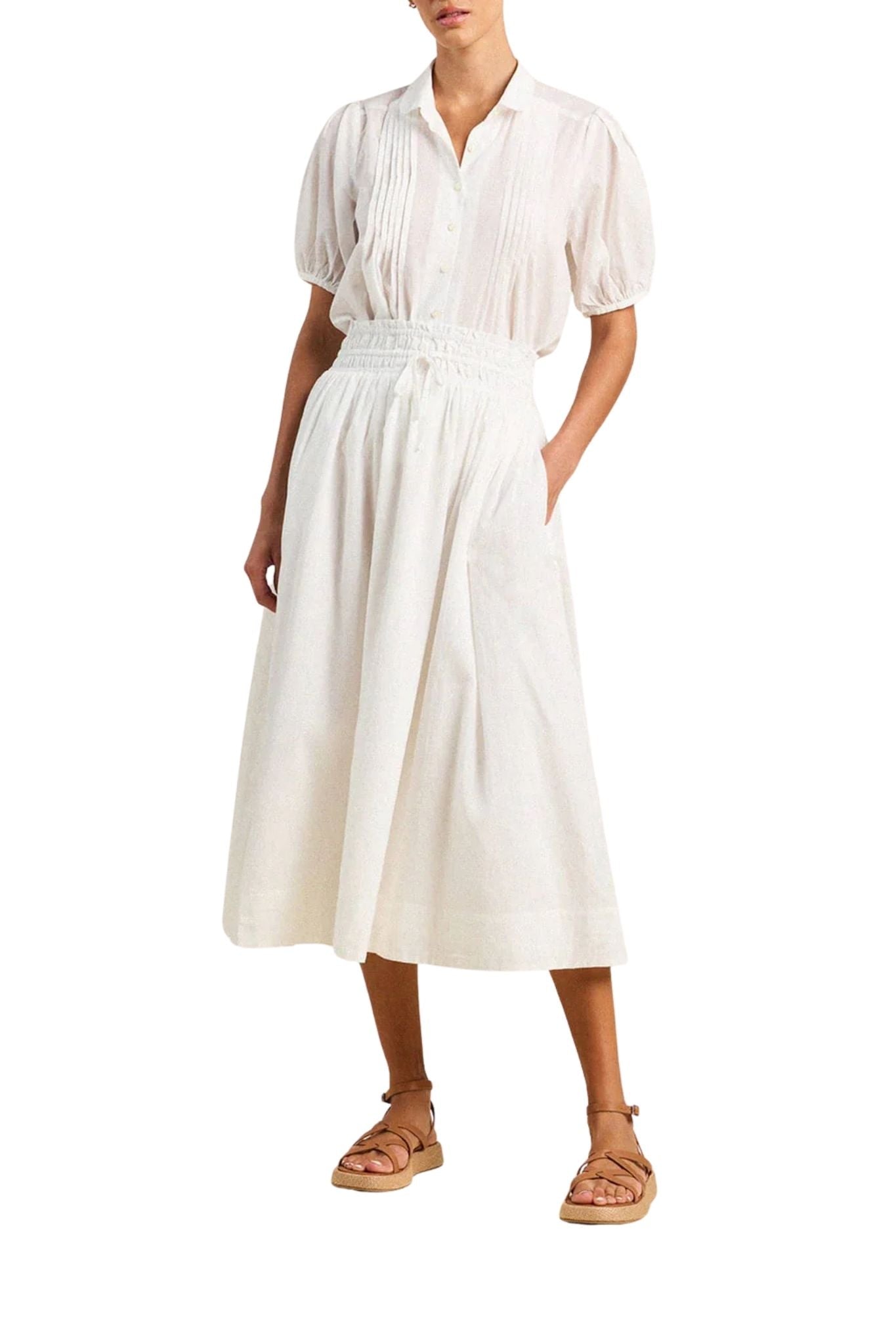Trovata Bianca Skirt - Vermillion