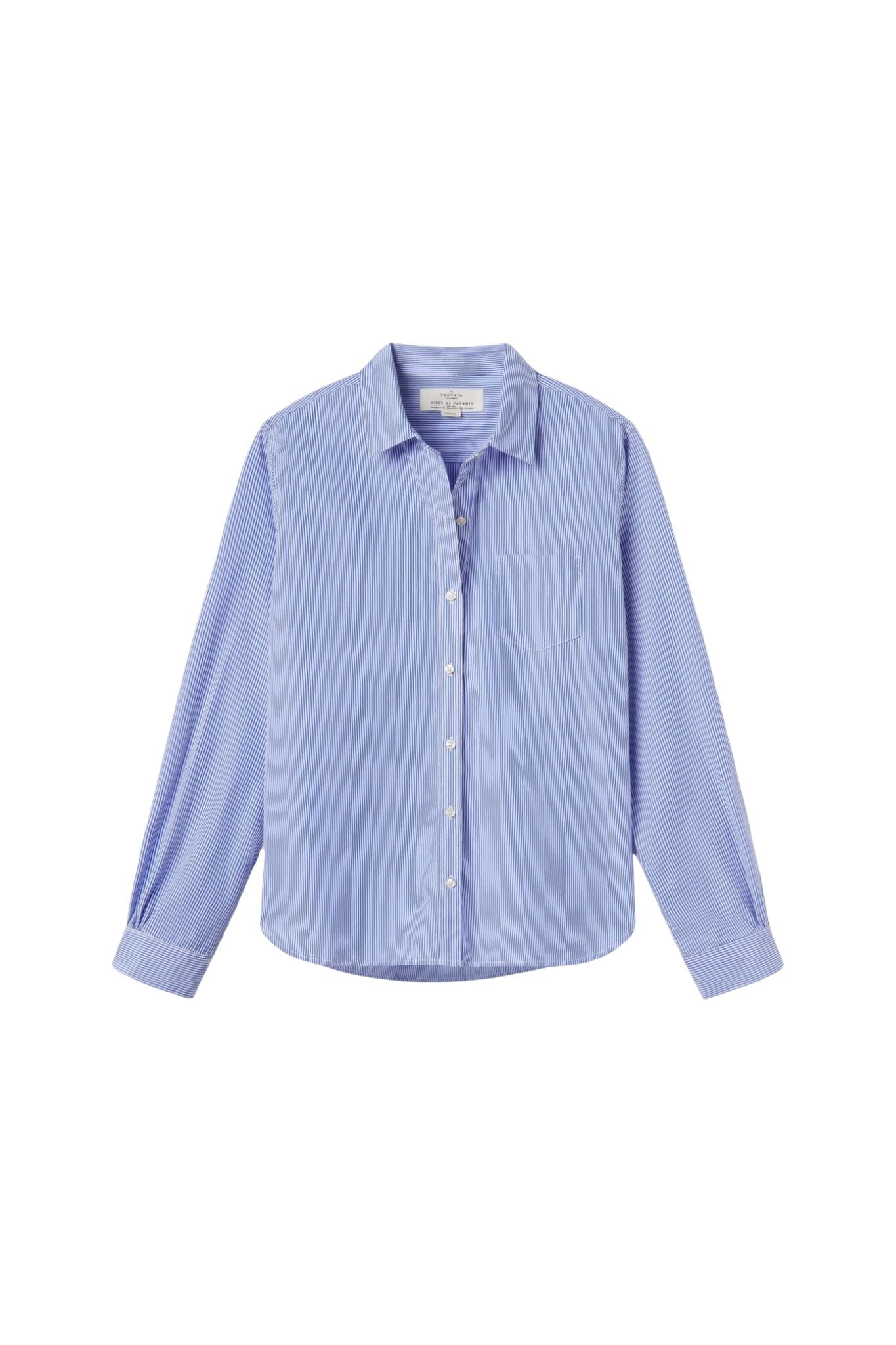 Trovata Grace Classic Shirt - Vermillion