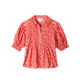 Trovata Jess Blouse - Vermillion