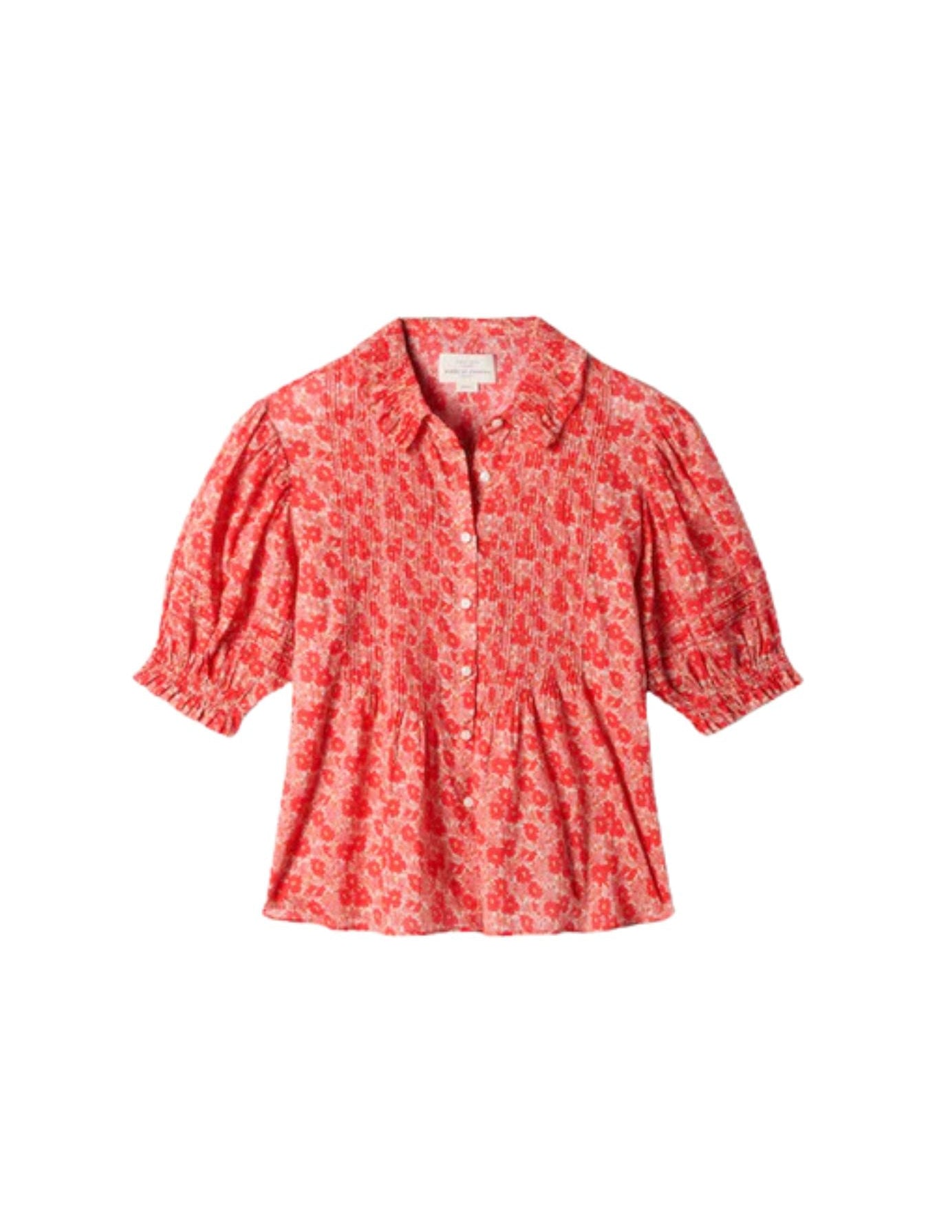 Trovata Jess Blouse - Vermillion