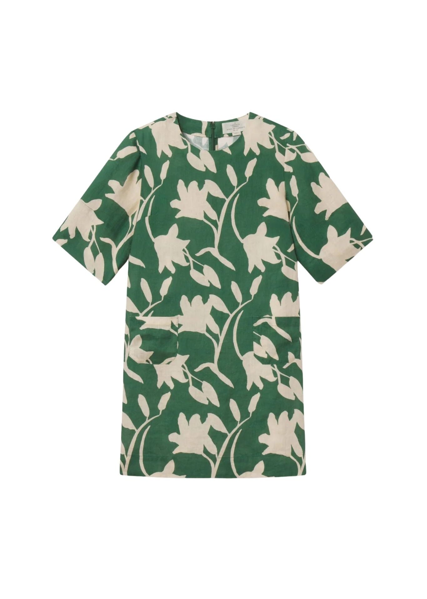 Trovata Manu Dress Madalena Floral - Vermillion