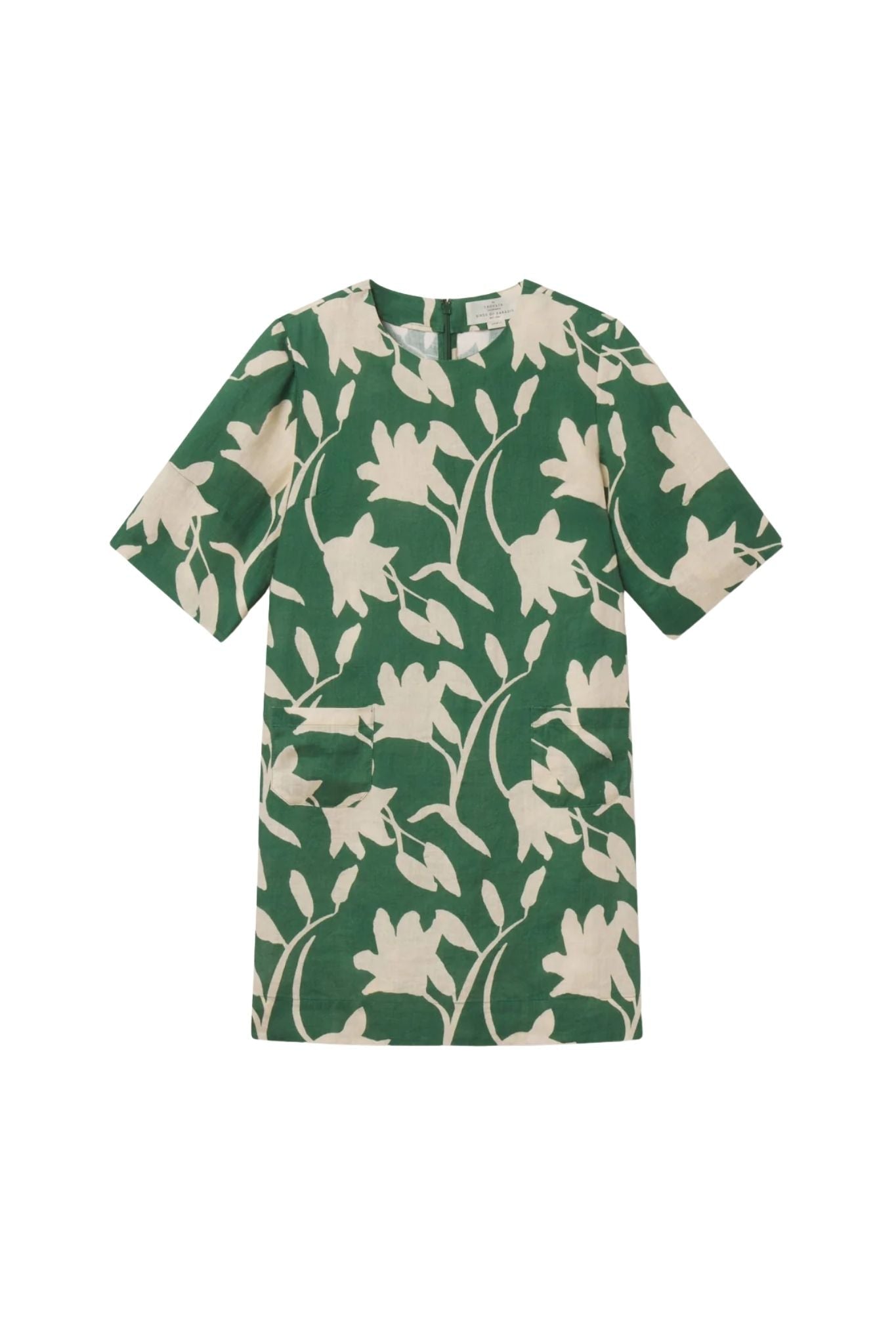 Trovata Manu Dress Madalena Floral - Vermillion