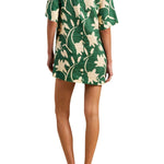 Trovata Manu Dress Madalena Floral - Vermillion