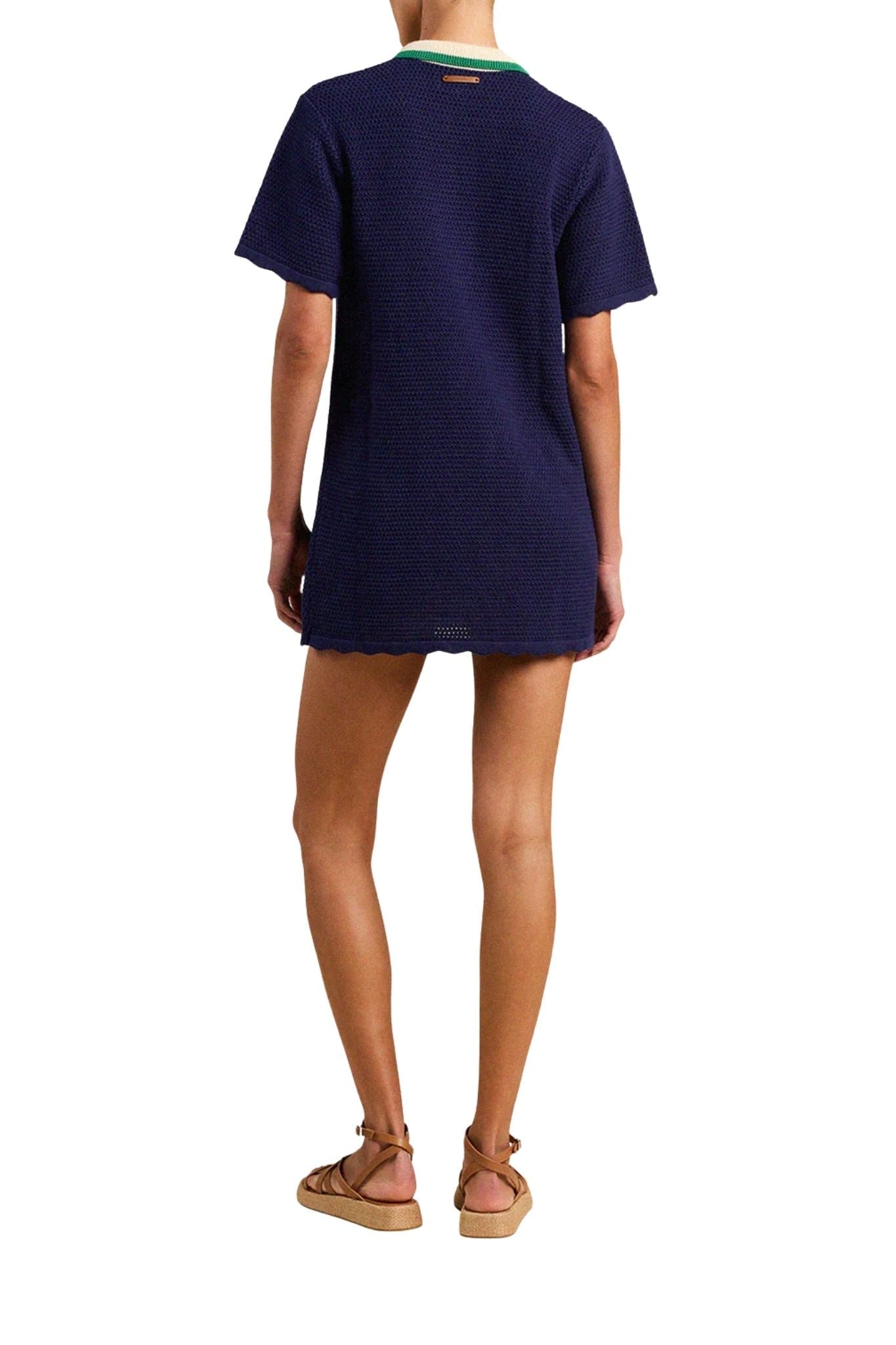 Trovata Marissa Dress Navy - Vermillion