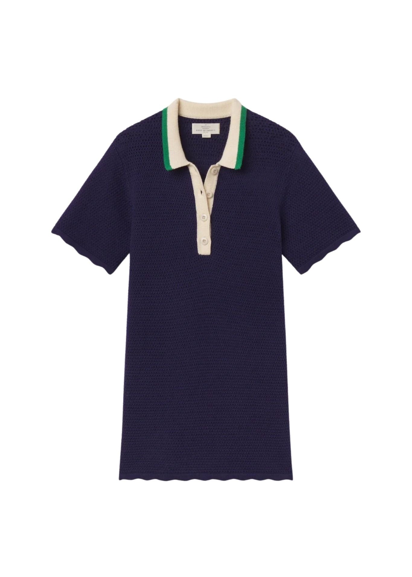 Trovata Marissa Dress Navy - Vermillion