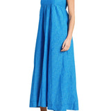 Trovata Mirela Dress Cerulean Floral - Vermillion
