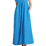 Trovata Mirela Dress Cerulean Floral - Vermillion