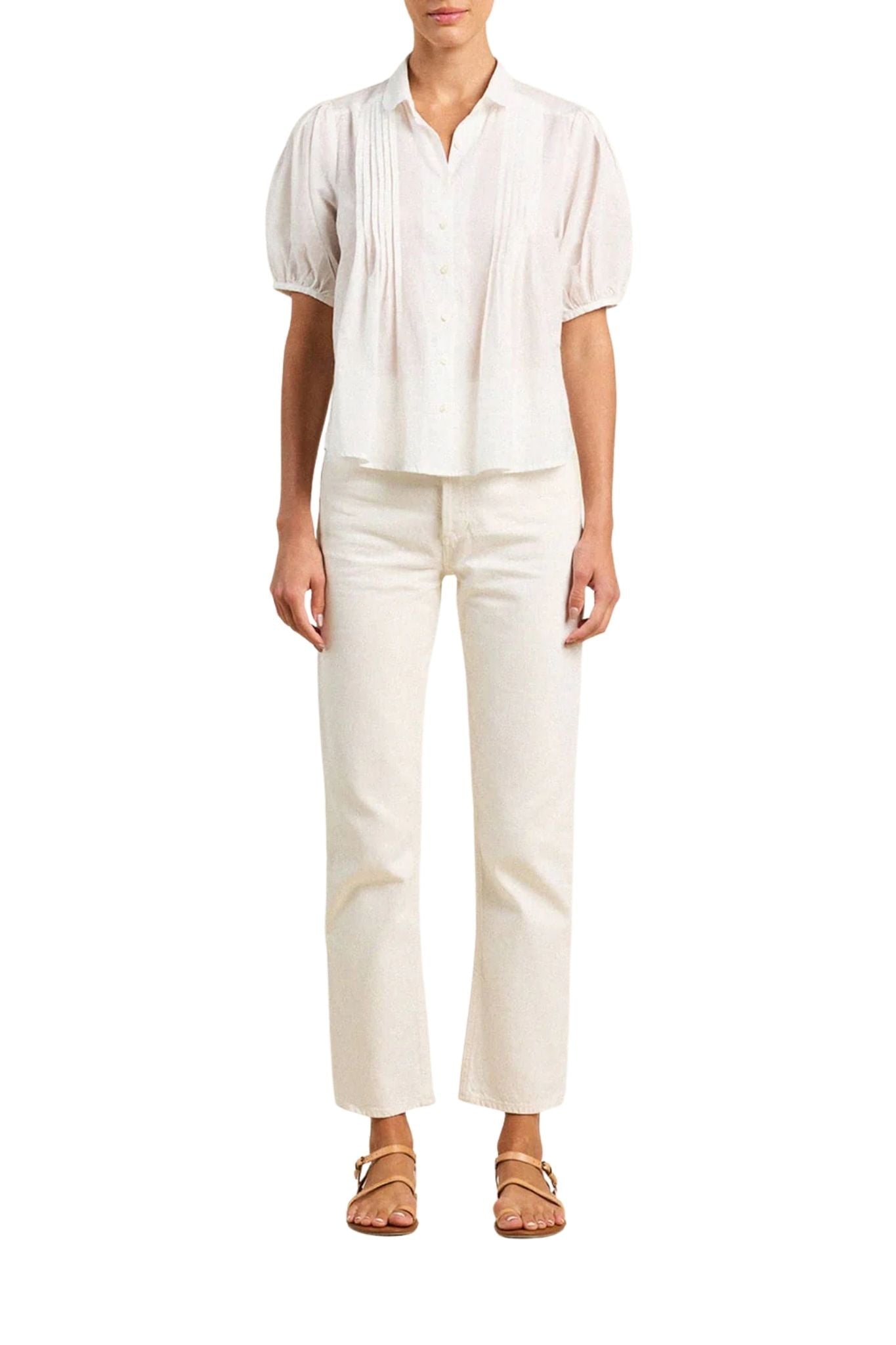 Trovata Nadine Blouse - Vermillion