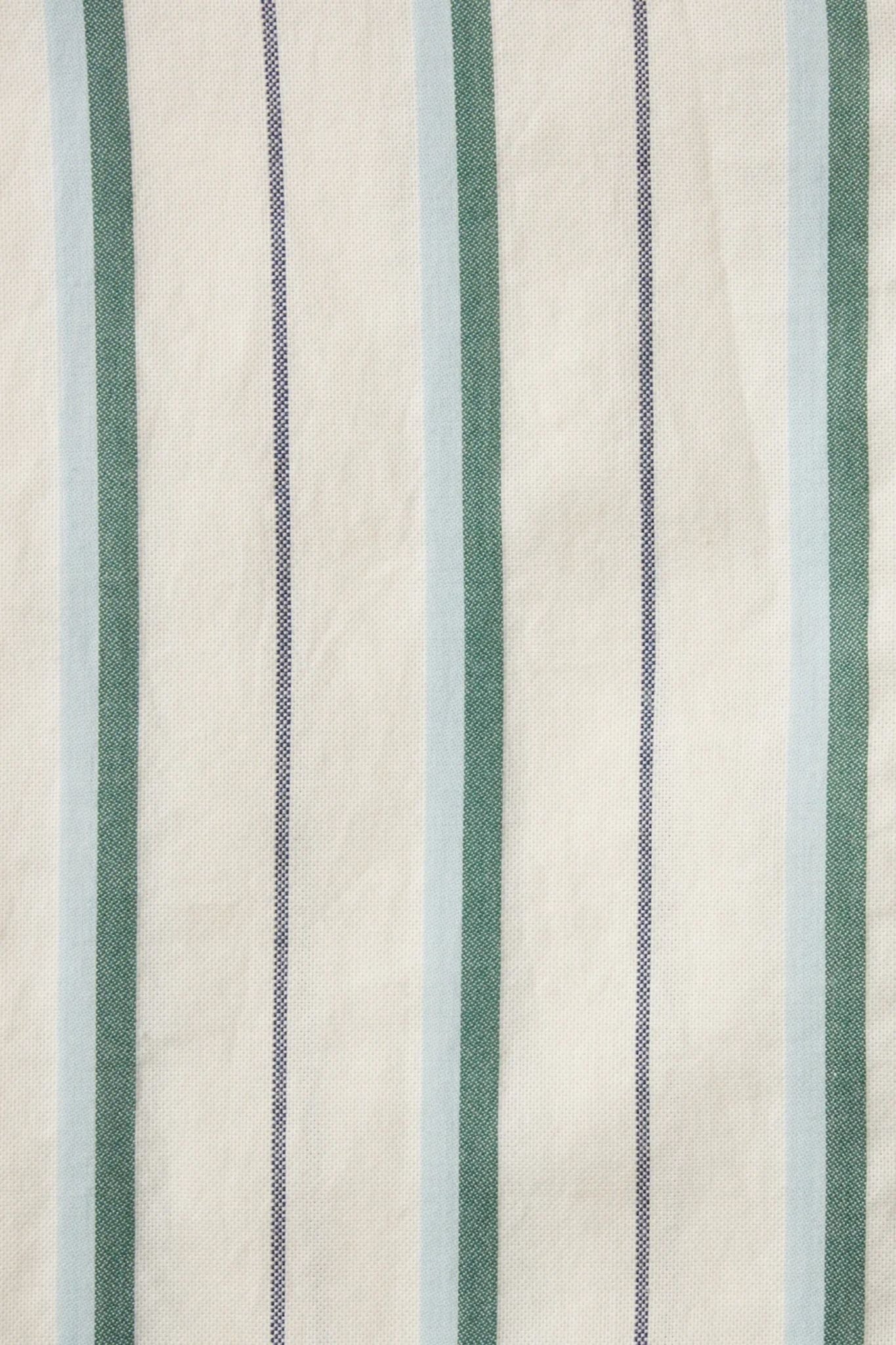 Trovata Nessa Shirt Verde Stripes - Vermillion