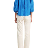 Trovata Orly Blouse Cerulean Floral - Vermillion