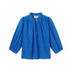 Trovata Orly Blouse Cerulean Floral - Vermillion